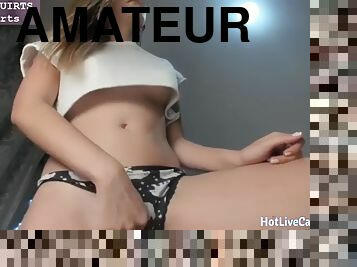 masturbaatio, orgasmi, pissaaminen, ruikkiminen, amatööri, teini, verkkokamera, söpö, massiivinen