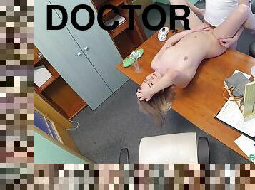 Lee Anne gets her Kazakh pussy diligently pounded in hospital