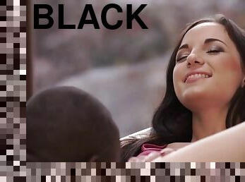 enorme, negra-ebony, polla-enorme, interracial, negra, adorable, checa, pequeña
