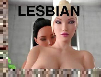 Horny lesbians
