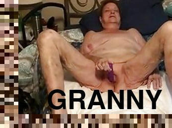 Real granny amateur caught on cell phone