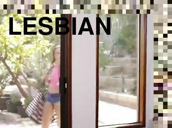 Lesbian harem college girls session