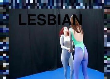 lésbicas, wrestling