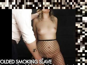 amatør, blowjob, leke, bdsm, slave, blond, fetisj, røyking, bondage, bind-for-øynene