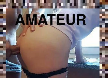 amateur, ejaculation-sur-le-corps, énorme-bite, maman, couple, webcam, italien