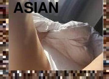 asiatisk, masturbation, amatör, japansk, fötter, ensam, hotell