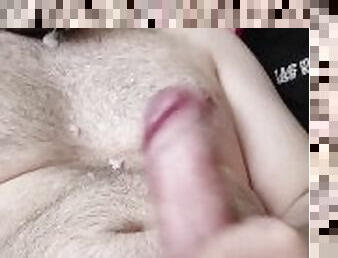 amateur, ejaculation-sur-le-corps, énorme-bite, gay, jeune-18, ejaculation, sperme, fétiche, solo, minet