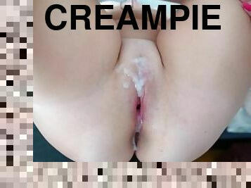 zadok, doggy-style, tučné, pička, amatérske, striekanie-semena, teenagerské, kompilácia, creampie, bbw