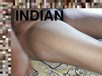 cul, gros-nichons, masturbation, amateur, jouet, indien