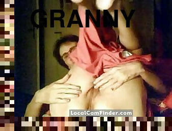 amateur, granny, belle-femme-ronde, webcam