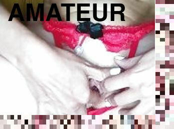 masturbation, orgasm, fitta-pussy, amatör, pov, trosor, ängel, fetisch, ensam