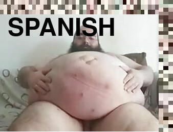 amador, gay, bbw, bochechuda, europeia, euro, sofa, sozinho, espanhol