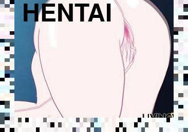 traseiros, masturbação, japonesa, hentai