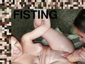 fisting, masturbation, chatte-pussy, amateur, milf, jouet, gode, petite, minuscule, géant