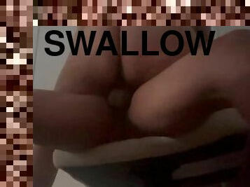 Thick Ass Fucked on Chair made her Swallow Cum