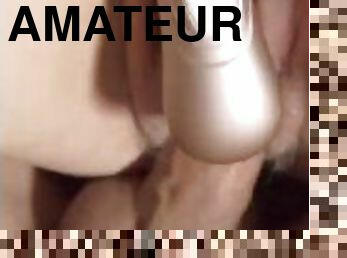 mastürbasyon-masturbation, boşalma, amcık-pussy, amatör, oyuncak, vajinadan-sızan-sperm, çift, bakış-açısı, genç-18, meni