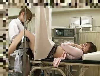 gode-ceinture, lesbienne, japonais, cam, voyeur, hôpital