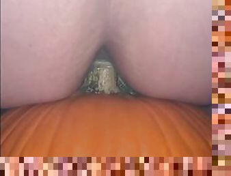 röv, storatuttar, masturbation, amatör, anal, leksak, bbw, knullande, ensam, halloween