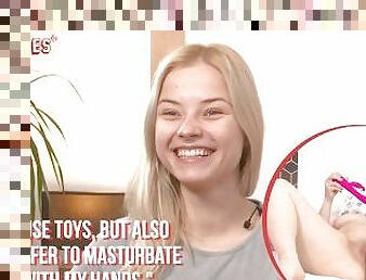 Ersties - Hot Blonde Uses a Toy to Get Off