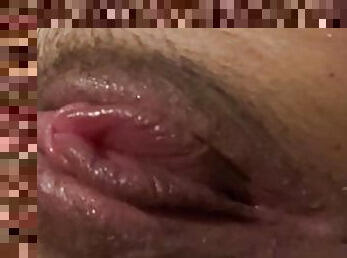 masturbação, cona-pussy, esguincho, excitante, perfeito, sozinho