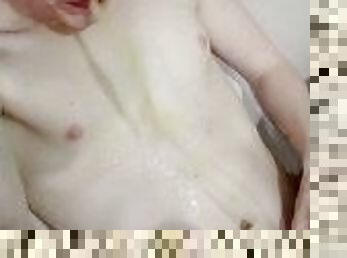 kencing, amateur, homoseksual, european, euro, solo, minum