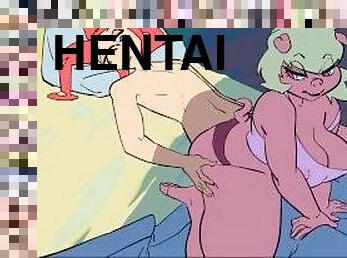 beigšanaiekšā, drātēšanās, anime, hentai