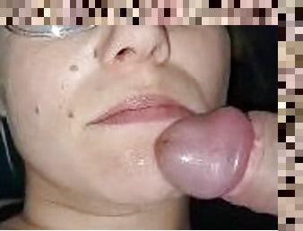 maman-et-garçon, amateur, ejaculation-sur-le-corps, milf, maman, point-de-vue, sur-le-visage, ejaculation, horny, blonde