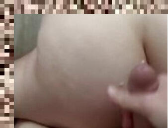 Kitty Kash getting fucked & taking a huge cumshot on her ass - Add my snapchat Kittykashinout