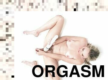 mastrubacija, orgazem, muca, kasting, fingering, blond, fukanje, dildo, solo, intervju