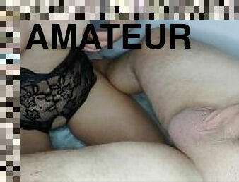 masturbation, amateur, fellation, ejaculation-sur-le-corps, point-de-vue, ejaculation, bite