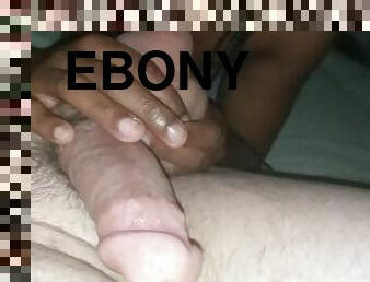 SUCK & SLURP ON WHITE DICK WITH BEAUTIFUL EBONT LIPS ????????????