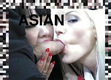 asiatique, cul, gros-nichons, vieux, anal, fellation, ejaculation-sur-le-corps, blonde, plus-agée, gros-seins