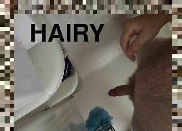 baignade, papa, poilue, masturbation, amateur, ejaculation-sur-le-corps, gay, secousses, douche, solo