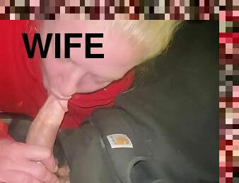Wife sucks and fucks
