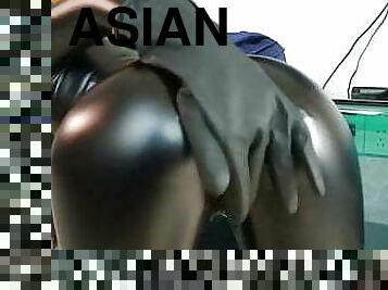 asien, masturbieren, junge, japanier, massage, versaute, fetisch, latex, brutal, privat