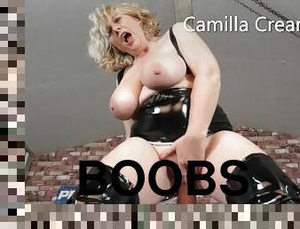 Camilla finds a large cock in the garage Promo