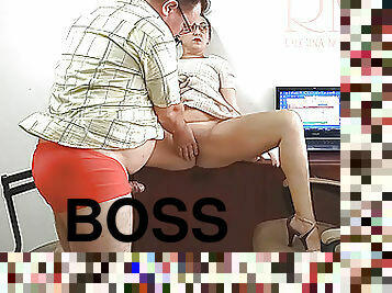 The boss is fucking the secretary Securitycam 3