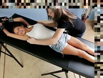 Tickling Beatiful Girl Feet