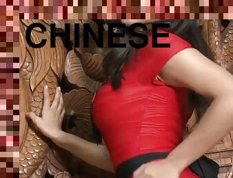Goddess Sunny Leone Solo Masturbation In Chinese Outfit During Chinese New Year