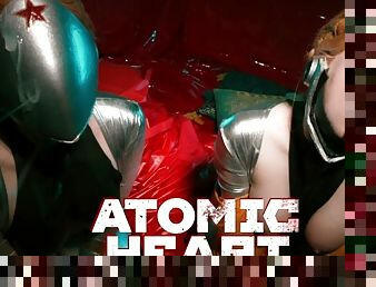 Atomic Heart ! Threesome with ballerinas ! Femdom - MollyRedWolf