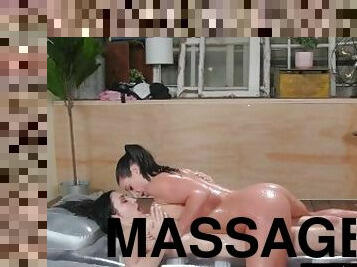 gros-nichons, chatte-pussy, lesbienne, milf, hardcore, massage, naturel, blanc