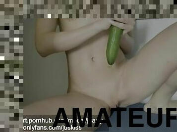 masturbation, chatte-pussy, russe, amateur, maison, couple, pute, solo, humide, légume