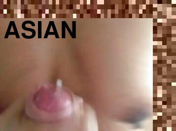 Asian Cheating Wife Loves Suck My White Penis
