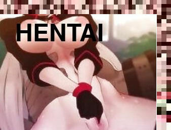 anal, ejaculation-sur-le-corps, ados, hentai