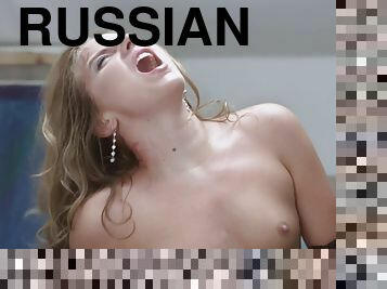 ruso, adolescente, hardcore, con-los-dedos, novia
