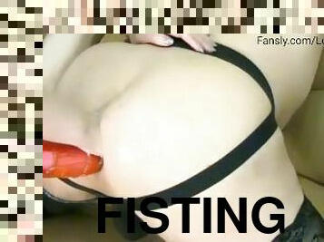 extrem, fisting, gigantisk, anal, leksak, hardcore, dildo, femdom