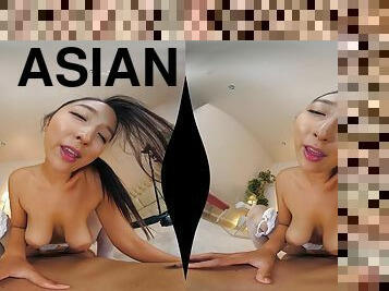 asiático, tiro-ao-alvo, hardcore, pov, coreano, morena
