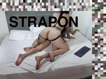 masturbation, orgasm, fitta-pussy, strap-on, amatör, mörkhyad, lesbisk, tonåring, hemmagjord, samling