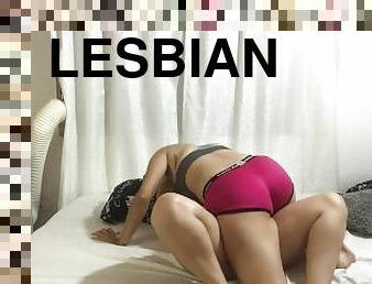 I convince my to have scissors and lesbian sex