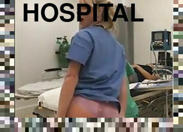 мастурбация, медсестра, в-больнице